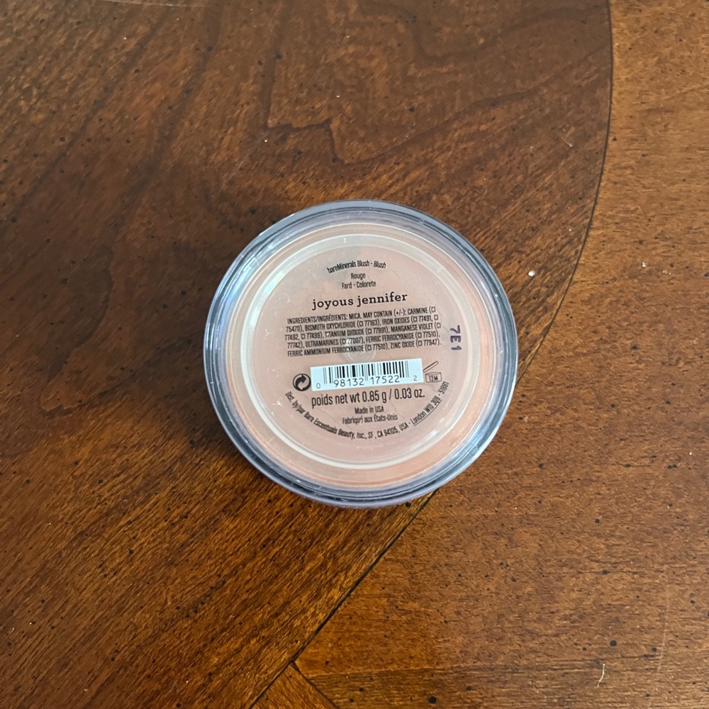 Bare Minerals Joyous Jennifer Blush Loose Powder
